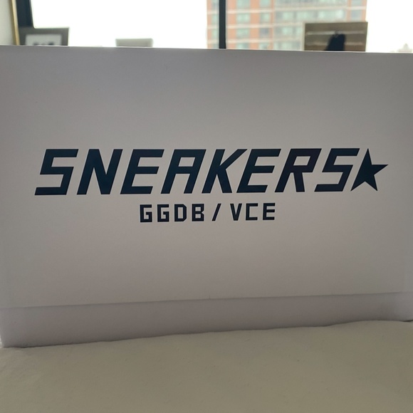 GOLDEN GOOSE STARTER SNEAKERS IN WHITE AND SILVER - Picture 5 of 6